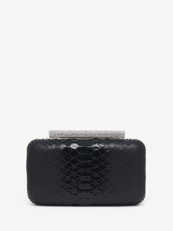 ALEXANDER MCQUEEN - McQueen T-Bar Box Clutch - Item 814770LIQ161000